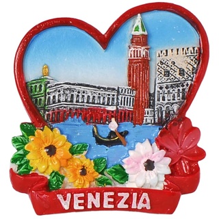 V-106 3D-Kühlschrankmagnet aus Harz Venedig Italien Souvenir Geschenk Zuhause Küche Sammlerstück