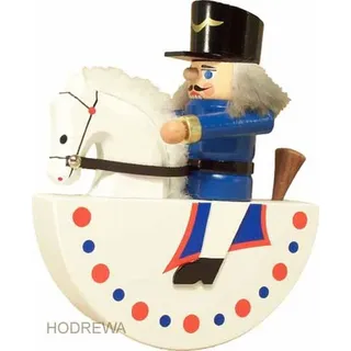 Reiterlein Husar blau 14cm NEU Nussknacker Nußknacker Weihnachtsfigur Erzgebirge