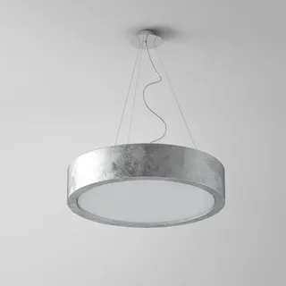 Elegante Keramik-Hängeleuchte Omega - Silbern