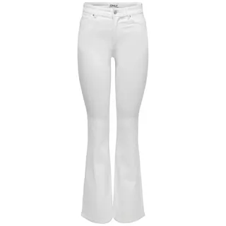 Only Onlwauw Hw Flared White DNM Pim221