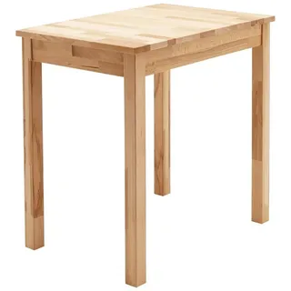 P & B Esstisch , Buchefarben , Holz , Kernbuche , massiv , rechteckig , eckig , 50x76x70 cm , in verschiedenen Größen erhältlich , Holzmöbel, Holztische, Esstische Holz, Massivholztische