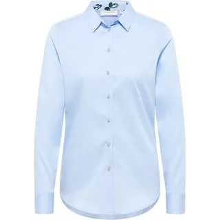 Eterna Bluse REGULAR FIT in hellblau | Gr.: 46