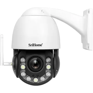 SRIHOME SH040 Speed Dome 5 Megapixel Zoom 20x Audio Zwei-Wege Starlight SD Karte WiFi