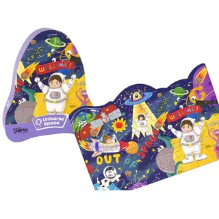 Lean Toys Puzzle Kosmos Ufo Planeten 48 Teile