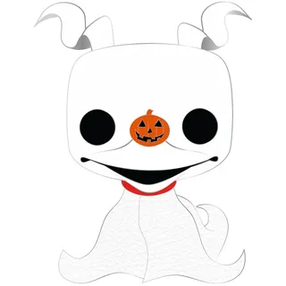 Funko Pop! Large Enamel Pin Disney: The Nightmare Before Christmas - Zero Emaille-Nadeln - Niedliche Brosche Zum Sammeln - Für Rucksäcke & Taschen - Geschenkidee - Offizielle Handelswaren