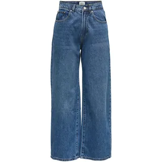 Only ONLHOPE HW Wide Jeans Blau 28 32