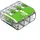 221-423/995-012 Anschlussblock Transparent