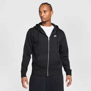 Nike Club Herren Zip-Hoodie schwarz XXL