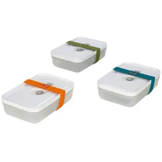 Zwilling 36801-322-0 Vakuum Lunchboxset Größe L flach 6-teilig aus Kunststoff