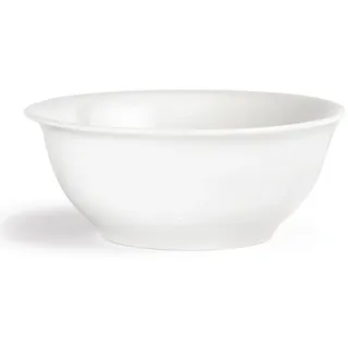 Olympia Whiteware Salatschüssel-Set, 175 mm/6 7/8 Zoll (6 Stück), weißes, vollständig verglastes Porzellan – ofen-, mikrowellen-, gefrier- und spülmaschinenfest, gewerbliche und private Nutzung, W408