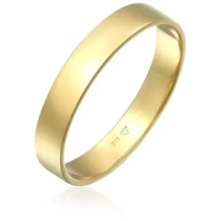 KUZZOI Herrenring Freundschaftsring, 375 Gelbgold, Gr. 60, gold, Fingerringe, Herren, 60, Gelbgold 375, Silberring