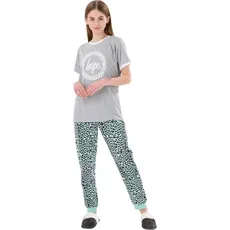 Hype, Mädchen, Pyjama, Schlafanzug  Mädchen, Grau, (116)