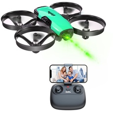 Loolinn | Drohne mit Kamera als Geschenk für Kinder - Mini Drohne Ferngesteuert, First Person View Kameradrohnen (FPV) mit Video & Fotos/Einstellbare Kamera/Zwei Batterien