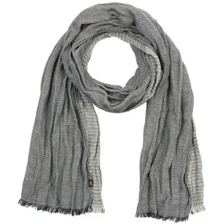 camel active Herren Schal aus reiner Baumwolle