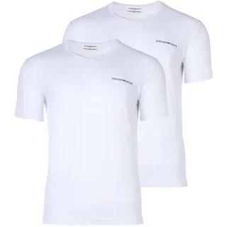 Emporio Armani T-Shirt »T-Shirt CORE LOGOBAND 2er Pack«, weiß,