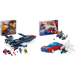 LEGO Marvel Super Heroes Spider-Mans Rennauto & Venom Green Goblin 76279