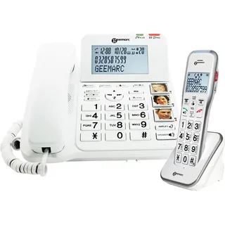 Geemarc AMPLIDECT 595 COMBI Schnurgebundenes Seniorentelefon Telefon