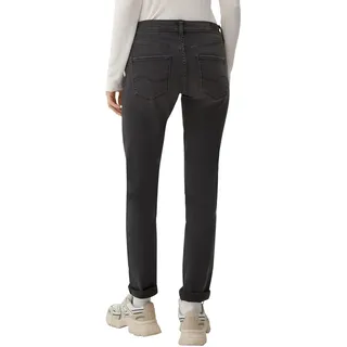 s.Oliver Damen Jeans-Hose, Slim Fit, Grau ,32W / 34L