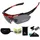 Polaroid MTB Laufbrille Rot