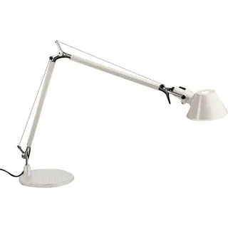 Tischleuchte Tolomeo Tavolo Artemide grau, Designer de Lucchi & Fassina, 123 cm