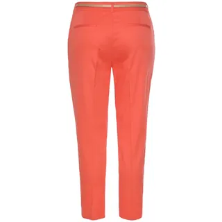 VIVANCE Chinohose klassisch orange 38