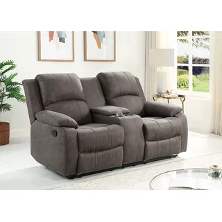 Atlantic Home Collection 2-Sitzer »Cicero« 173x99x99 cm (dunkelgrau),