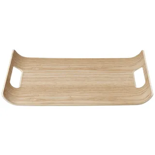 blomus Tablett WILO | Hartholz | Farbe Natur | Größe S | L36xB25xH3cm | Zeitloses Design | Serviertablett für Küche, Deko & Getränke