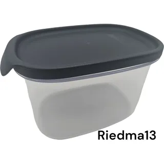 Tupperware Ultra Clear Eidgenosse klar Behälter 1L oval