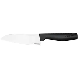 Fiskars Kochmesser, Hard Edge, Elegantes Design, Gesamtlänge: 25,1 cm, Rostfreier Stahl/Kunststoff, 1051749
