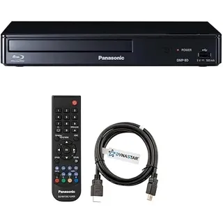 Region Free Blu-Ray Player Compatible with Panasonic DMPBD Blu-Ray and DVD Player Region Free Zone Free with Dynastar 6FT HDMI