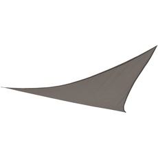 AKTIVE Dreieckiges Segel für Garten, Polyester, 360 x 360 x 360 cm, Farbe Anthrazit (colorbaby 53906)