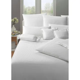 elegante Mako-Satin Milano Bettwäsche Farbe Natur Größe 40/80 135/200