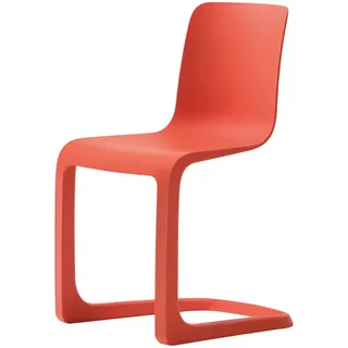 Vitra Freischwinger Evo-C rot, Designer Jasper Morrison, 46.5x81.5x51 cm