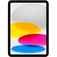 Apple iPad 2022 (10. Gen) (5G, 10.90", 256 GB, Silver), Tablet, Silber