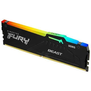 FURY Beast DDR5 5600MT/s RGB 32GB Modul (1x32GB) CL36 Schwarz KF556C36BBA-32