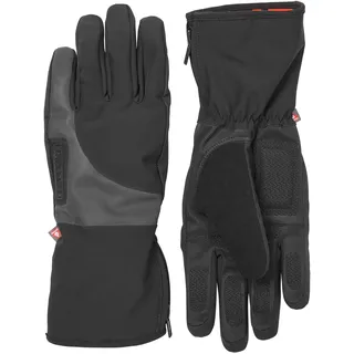 SealSkinz Marsham Fahrradhandschuh, wasserdicht, reflektierend, für kaltes Wetter, Schwarz, Größe S, Schwarz, S