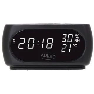 Adler AD 1186 LED-Uhr mit Thermometer