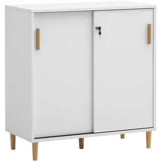 Schildmeyer Torge Aktenschrank 80,1 x 38,2 x 84,8 cm mattweiß