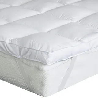 Bedecor Ultra-weich Matratzenauflage 160 x 190 cm, Mikrofaser Polyester Matratzentopper,Matratze Maschinenwaschbar-Atmungsaktive- Hypoallergene für Sofabett und Gästebett