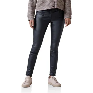 Cecil Damen B377908 Beschichtete Hose, Universal Blue, 36W / 30L EU