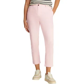 Tommy Hilfiger Damen Chino Hose Stretch Slim Knöchelfrei, Rosa (Light Pink), 38