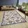 Orient Läufer klassisch dicht gewebt mit Ornamenten und Blumenmotiven Weicher für Flur Küche Creme 57x90cm