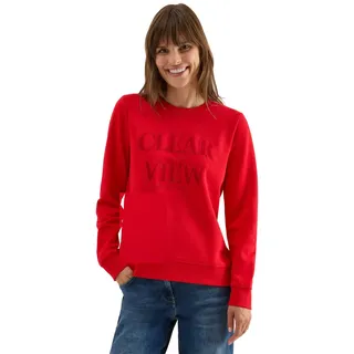 Cecil Damen Sweatshirt mit Wording