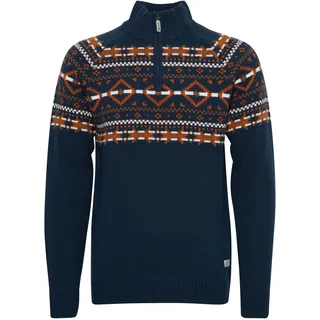 Troyer BLEND "Troyer BHNilo", Herren, Gr. 3XL, blau (marineblaus), Obermaterial: 100% Polyacryl PAN., Pullover Troyer