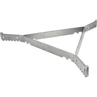 ZIEGER Abstandshalter kompatibel mit Feuerplatte rund 600 - Schwarz