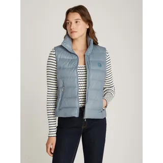 Tommy Hilfiger Steppweste »LW DOWN FEMININE GLOSS VEST«, mit leichter Wattierung, blau