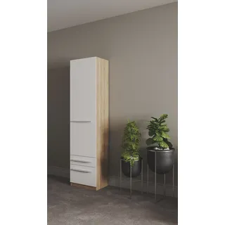 Priess Wäscheschrank Barcelona 5-türig 200 x 210 x 60 cm Weiß