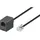 68257 Modularanschlusskabel 10 Meter Schwarz RJ11/RJ14-Stecker auf RJ11-Buchse