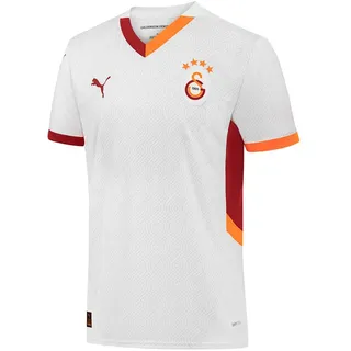 Puma Galatasaray 25/26 Replica Weg Kurzarm-t-shirt - PUMA White / Intense Orange - XL