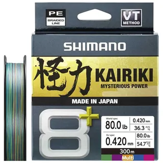 Shimano Fishing Shimano Line Kairiki 8+ - 300m 0.42mm 56.0kg Multi C.